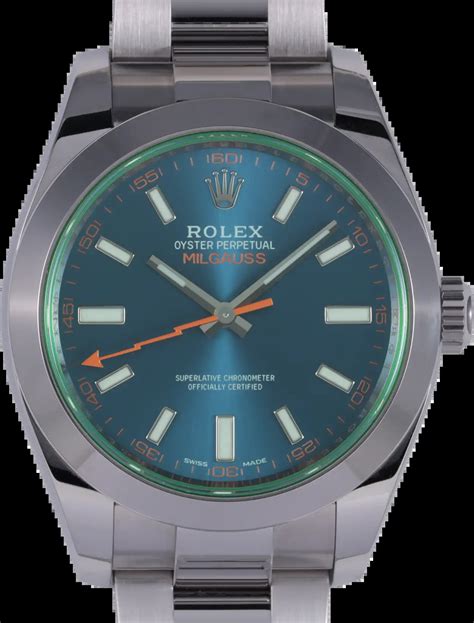 rolex milgauss who cares for sale|pre owned milgauss.